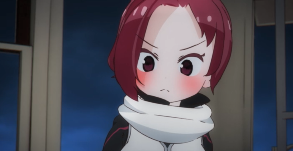 またも顔を赤く染めるりん