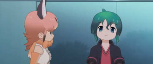 ちょっと寂しそうなかばんさん