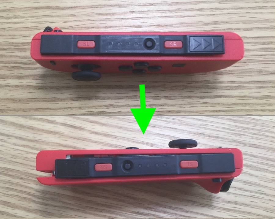Nintendo Switch（ニンテンドースイッチ）のコントローラーを、修理 
